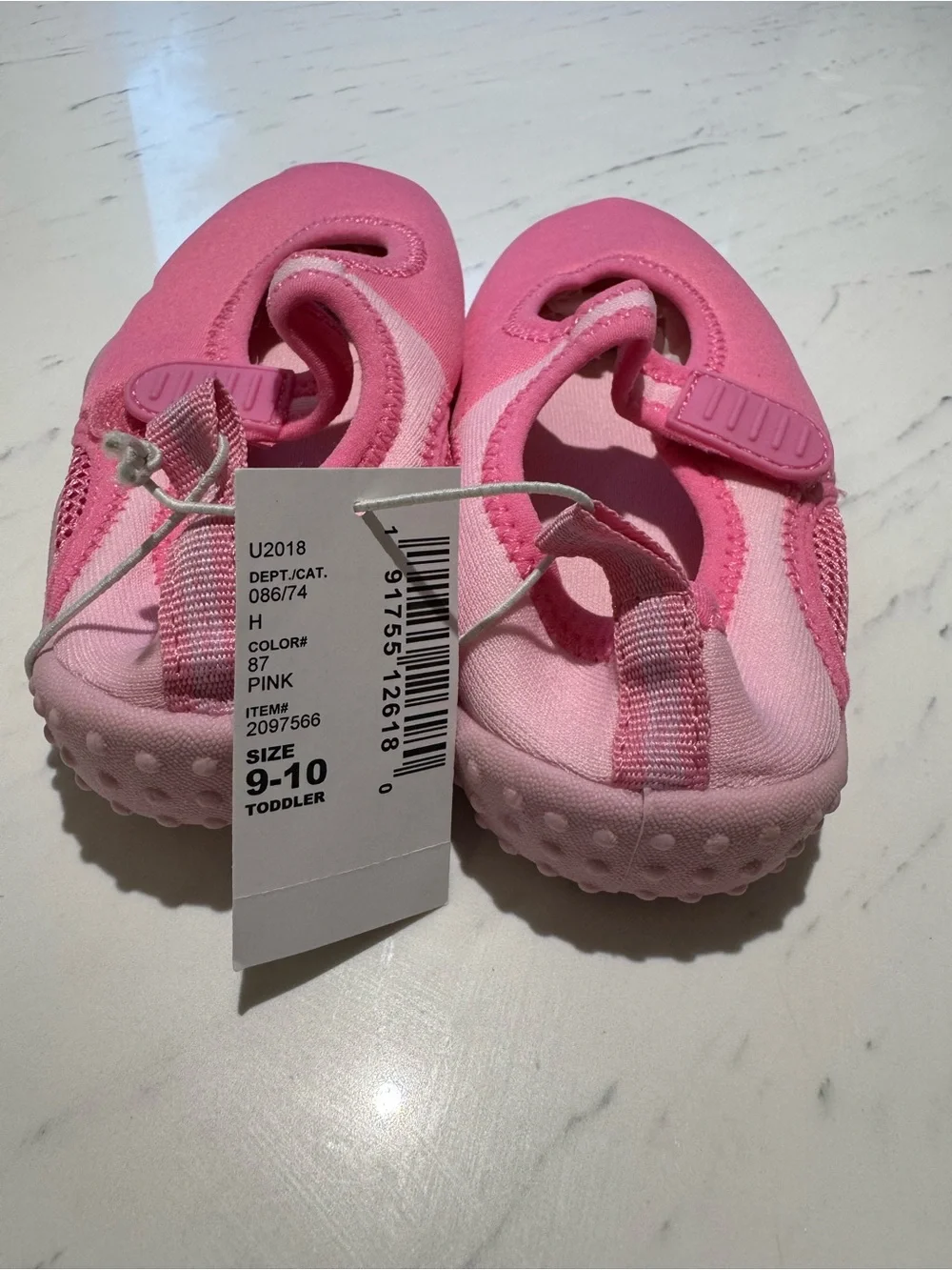 Children’s place Kids Water Shoes Pink NWT